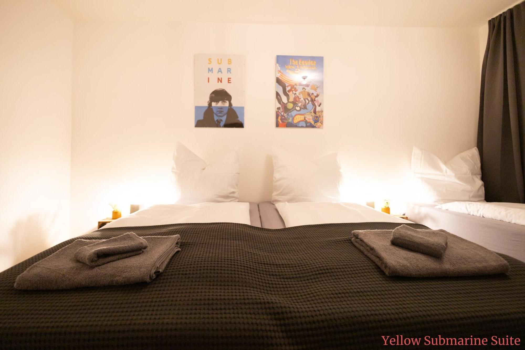 Ko-Living - Beatles Und Banksy Suites & Studios Am Eselsbrunnen - Altstadt - Kueche Halle  Luaran gambar