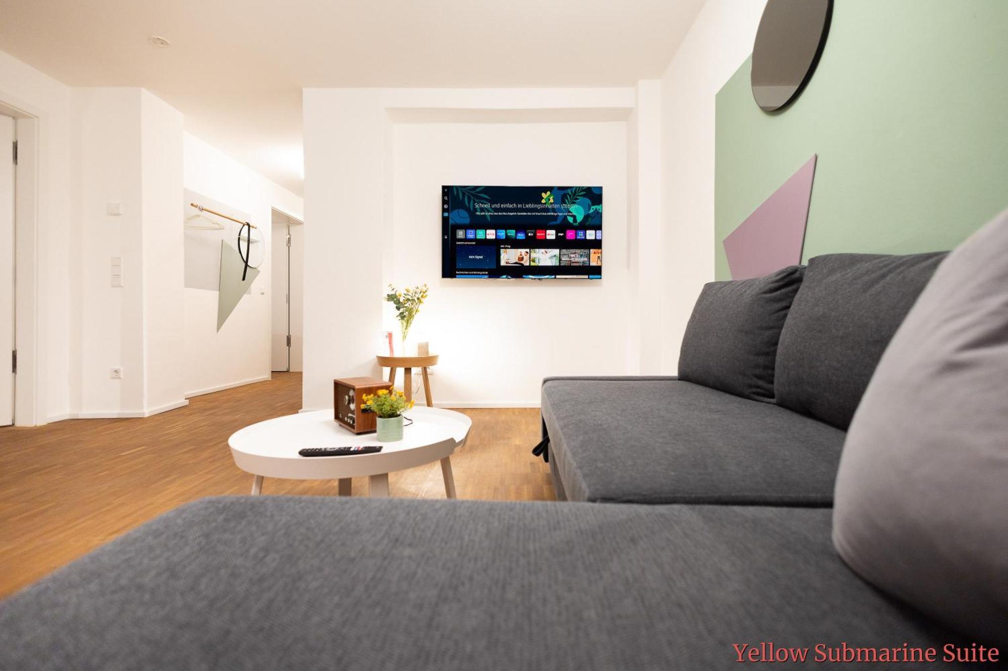 Ko-Living - Beatles Und Banksy Suites & Studios Am Eselsbrunnen - Altstadt - Kueche Halle  Luaran gambar