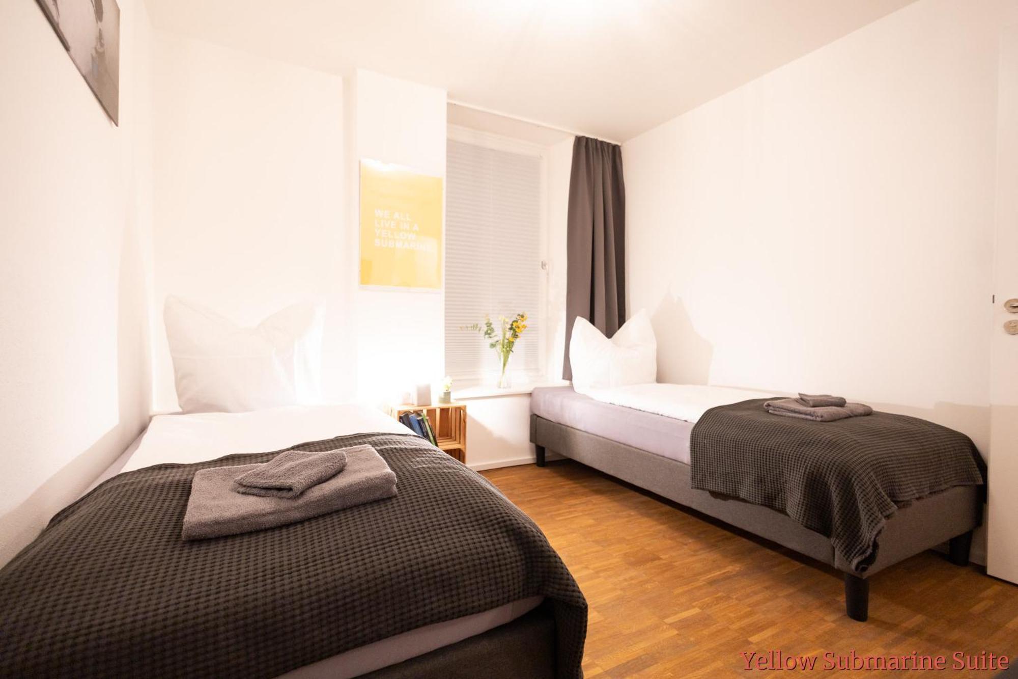 Ko-Living - Beatles Und Banksy Suites & Studios Am Eselsbrunnen - Altstadt - Kueche Halle  Luaran gambar