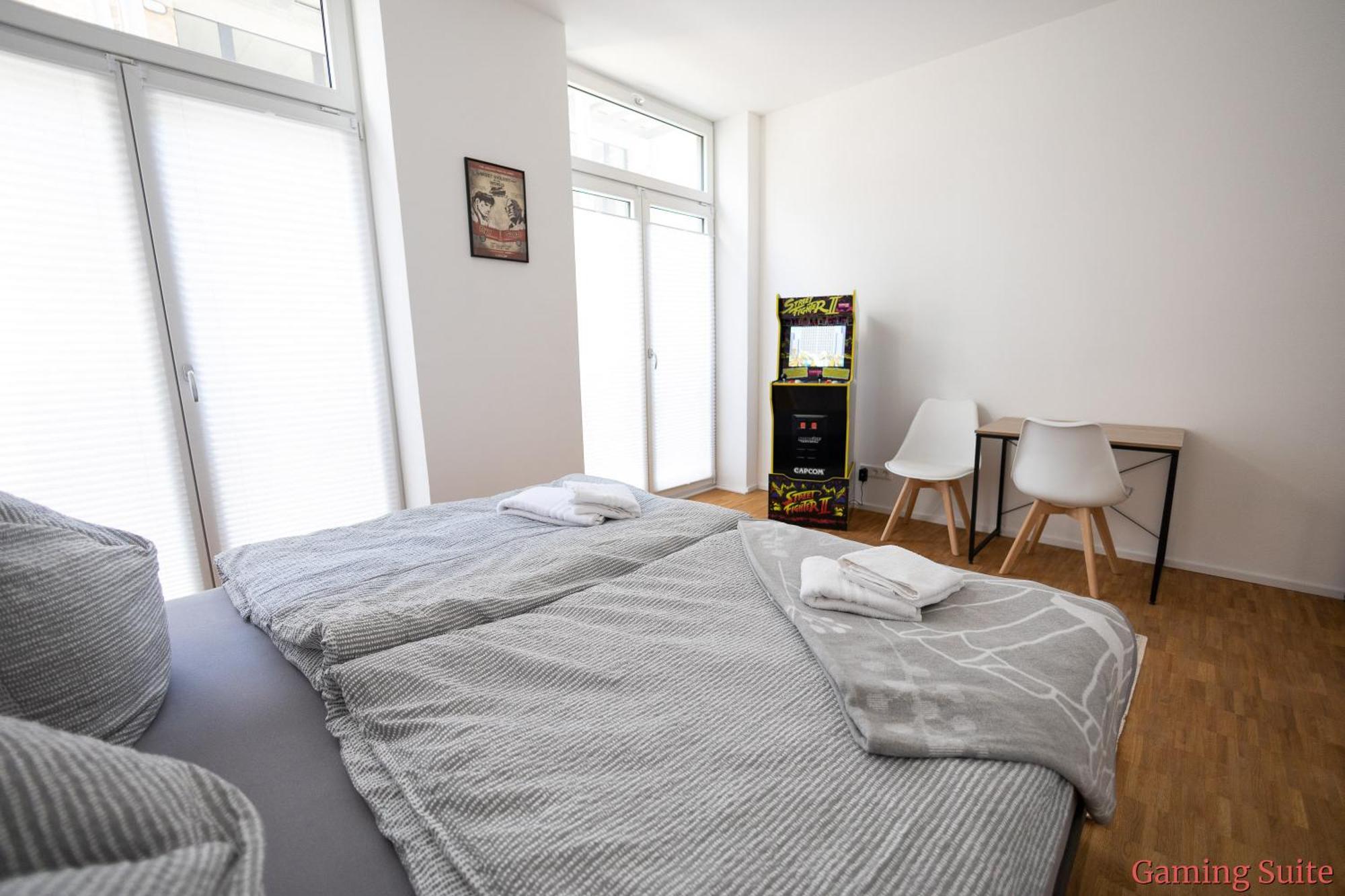 Ko-Living - Beatles Und Banksy Suites & Studios Am Eselsbrunnen - Altstadt - Kueche Halle  Luaran gambar