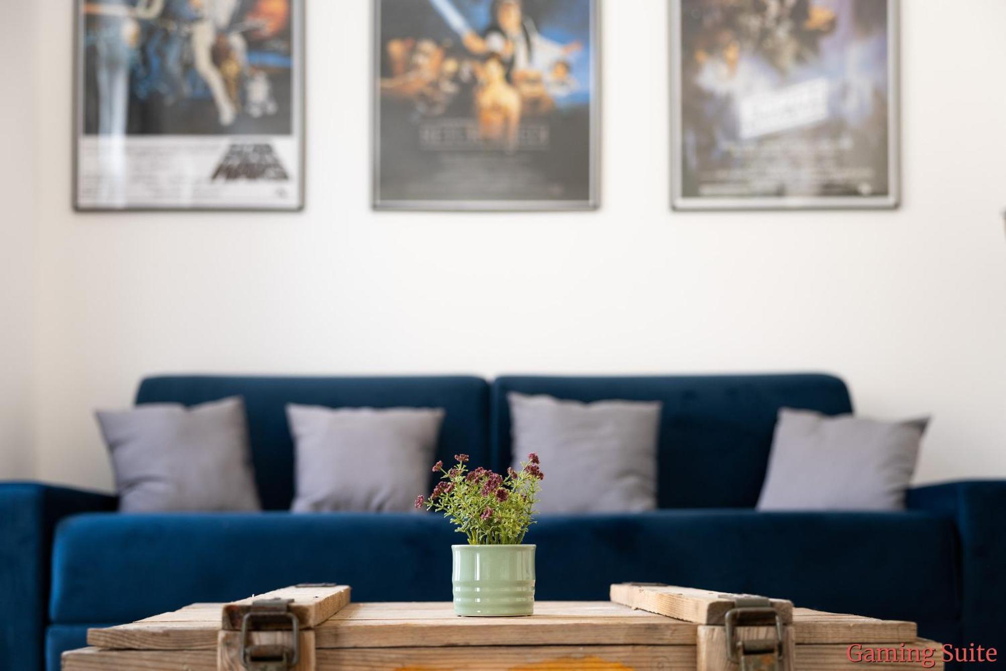 Ko-Living - Beatles Und Banksy Suites & Studios Am Eselsbrunnen - Altstadt - Kueche Halle  Luaran gambar